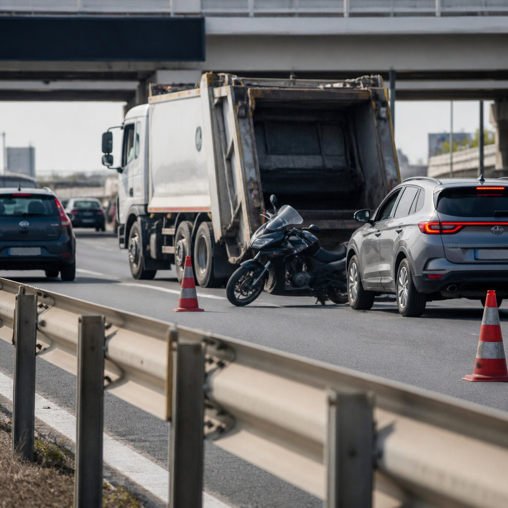 Θεσσαλονίκη: Νεκρή 15χρονη σε σύγκρουση μοτοσικλέτας με απορριμματοφόρο στην Περιφερειακή Οδό